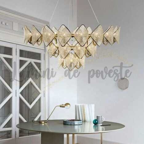 Candelabru Summer Gold 80x65x45, 28 surse de iluminare